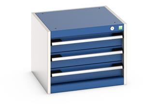 Bott Cubio 3 Drawer Cabinet 525W x 525D x 400mmH 40010009.**